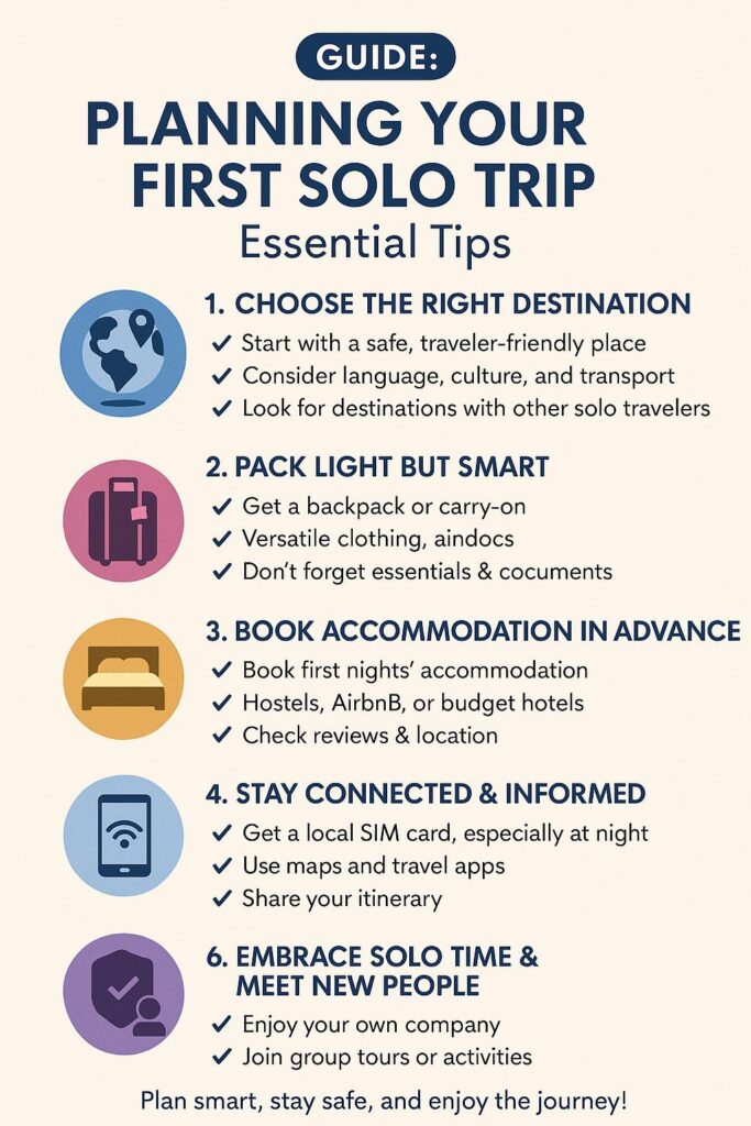 Planning Your First Solo Trip – Essential Tips
